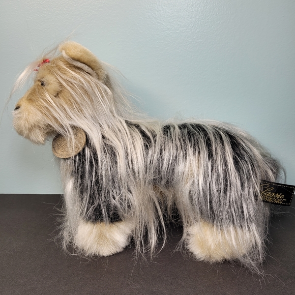 Classic Aurora Yorkie Yorkshire Terrier Dog 9" Plush Stuffed Animal 1996 A&A HTF - Picture 2 of 13